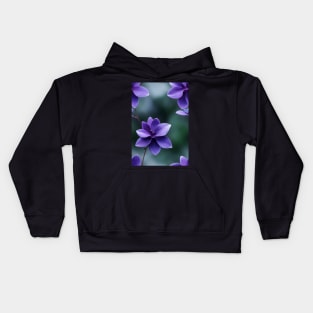 Beautiful Violet Flowers, for all those who love nature #128 Kids Hoodie